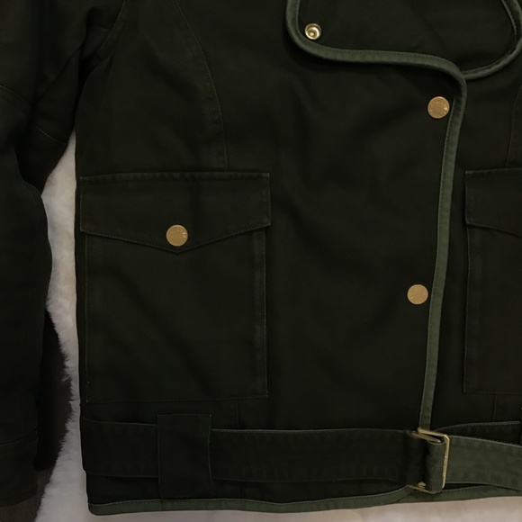 Zadig & Voltaire Kawa Padded Moto Jacket - Picture 8 of 16